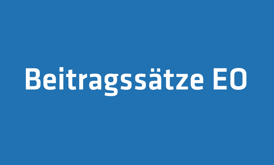 Höhere Beiträge Erwerbsersatz (EO) per 1. Januar 2021