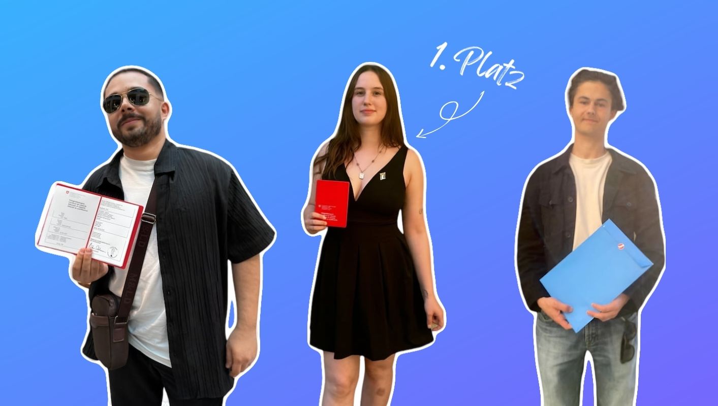 Drei neue Erfolgsgeschichten bei Adato – unsere Lernenden haben die LAP bestanden!
